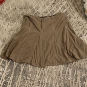 Athleta Tan Skater Skirt